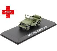 1949 Jeep Willys CJ-2A M.A.S.H. 4077th Verde Sucio 1:43 Greenlight 86592