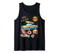 1950 Un día en la Playa Camiseta sin Mangas