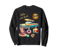 1950 Un día en la Playa Sudadera