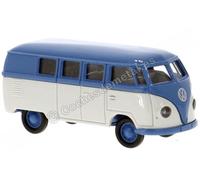 1950 Volkswagen T1a Kombi Azul/Gris 1:87 (H0) Brekina 31034