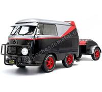 1950 Volkswagen VW Kool Kombi Sport "El Equipo-A Team" Gris/Rojo/Negro 1:18 Soli