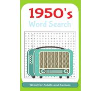 1950s Malt Shop Memories: Retro Word Search Fun based on 1950s for Adults and Seniors