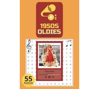1950s Oldies Word Search: Classic Music, Dance & Culture Puzzles from the 1950s