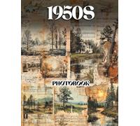 1950s Photo Book: Vintage Art Photography Collection Featuring Classic Mid Century Style And Nostalgic Everyday Scenes