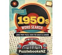 1950'S Word Search - 80+ Word Find Puzzles for teens & adults for all ages: Large Print Puzzle book for teens, adults & seniors (Word Search Puzzle Books)