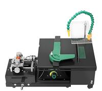 1950W 5-en-1 Bench Polisher for Stone Gem Cutting, 800-12000 RPM Lacio Lapidario con Taco de Agua, Mini Visa de Mesa para Jade Agate DIY Joye haciendo Madera de metal talla alta dureza materiales de a
