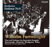 バイロイトの第九 (1954) / ヴィルヘルム・フルトヴェングラー、バイロイト祝祭管弦楽団＆合唱団、他 (Beethoven : Symphony No.9 / Wilhelm Furtwängler, Chor und Orchester der Bayreuther Festspiele, Gré Brouwenstijn, Ira Malaniuk, Wolfgang Windgassen