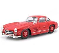 1954 Mercedes-Benz 300 SL Gullwing "Alas de Gaviota" W198 Rojo 1:24 Welly 24064