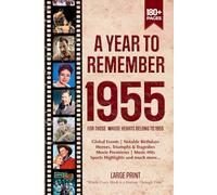 1955 A Year To Remember Birthday Book: Chronicles of Significant Historical Events, Nostalgic Ideal Gift for a Distinctive Birthday, Anniversaries or Special Occasion for Mom, Dad, Grandparent
