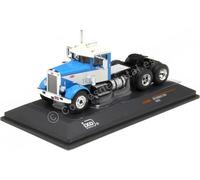 1955 Cabeza Tractora Peterbilt 281 Azul/Blanco 1:64 IXO Models 64TR006