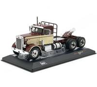 1955 Cabeza Tractora Peterbilt 281 Marrón Oscuro/Beige 1:43 IXO Models TR226.22