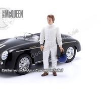 1955 Figura de Resina Steve McQeen para Porsche 356A Nº71 Speedster 1:12 KK-Scal