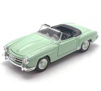 1955 Mercedes-Benz 190SL (W121) Convertible Verde 1:24 Welly 24118