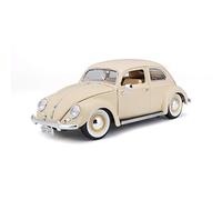 VW Escarabajo 1955 Beige Coche a Escala 1:18 Bburago