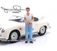 1956 Figura de Resina James Dean para Porsche 356A Spyder 1:12 KK-Scale KKFIG004