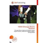 1959 Chicago Bears Season: Chicago Bears, National Football League regular season, National Football League, George Halas