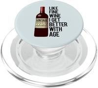 1959 ME Gusta EL Vino Mejor con LA Edad Cumpleaños Meme PopSockets PopGrip para MagSafe