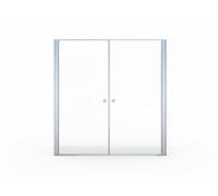 195x195cm Puerta de nicho Zeus - sin plato de ducha