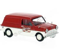 1960 Austin Mini Countryman Gold Leaf Equipo Lotus Rojo/Blanco 1:87 (H0) Brekina