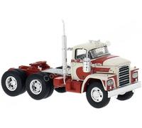 1960 Cabeza Tractora Dodge LCF CT 900 Blanco/Rojo 1:87 Brekina 86300