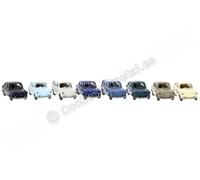 1960 Set 8 Volkswagen 1500 (H0) 1:87 Brekina 99306