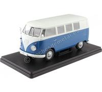 1960 Volkswagen VW T1 Kombi Azul/Blanco 1:24 WhiteBox 124179