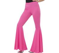 1960s 1970s Mujer Pantalones Acampanados Adultos Disco Hippy Acampanados Disfraz