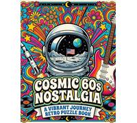 1960s Nostalgia Puzzle Book - UK Edition: Large Print Word Searches and Crosswords Celebrating the Swinging Sixties | A Retro British Pop Culture Activity Book for Adults and Seniors