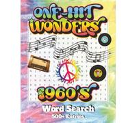 1960's One-Hit Wonders Word Search Puzzle Book: AM Radio Classics • Relive the Hits • Brain-Boosting Fun • Trivia