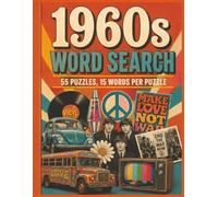 1960s Word search: 55 Puzzles 15 words per puzzle (Memory boost)