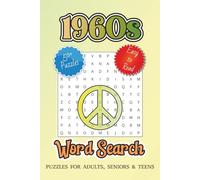 1960s Word Search Puzzle Book: Word Search Puzzle Book