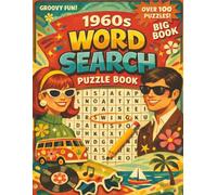 1960s Word Search Puzzle Book: Word Search with Easy to Read Print about the 1960s Era, with Movies, Music and More | 8.5 x 11 inches, 161 pages, 100+ Puzzles.