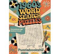 1960's Word Search Puzzles - 100 Word find puzzles for teens and adults of all ages.: Large Print Puzzle book for Seniors.