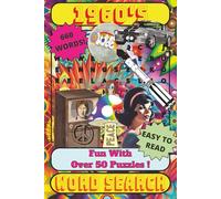 1960s Word Search: Word Searches with Easy to Read Print the 1960's and More | 6x9 inches, 110 pages | 50+ puzzles… Gift for Vacations, Holidays and Free Time