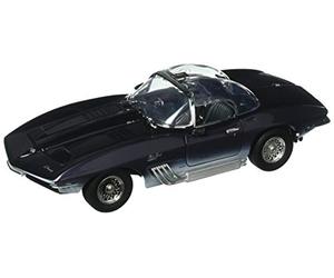 1961 Chevrolet Corvette Convertible Mako Shark Azul 1:18 Motor MAX 73102 Cochesdemetal.es