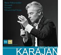 カラヤン・イン・パリ 1962 ~ ロカテッリ | シューベルト | R.シュトラウス | ヨゼフ・シュトラウス (LIVE in Paris 1962 ~ P.A.Locatelli | F.Schubert | R.Strauss & Josef Strauss / Karajan | Wiener Philharmoniker) [2CD] [輸入盤] [Live Recording] [Limited Edition] [日本語帯・解説付]
