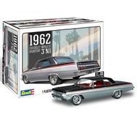 1962 Chevy Impala SS Hardtop (3 En 1) 1:25 Kit De Modelo De Plástico MONOGRAM