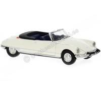 1963 Citroën DS 19 Cabriolet Blanco 1:87 Brekina 14233