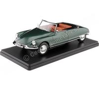 1963 Citroen DS 19 Descapotable Verde Metalizado 1:24 WhiteBox 124180