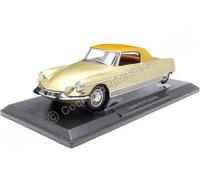 Norev CITROEN DS 19 LE DANDY 1964 BEIGE METALLIC & BROWN ROOF 1:18