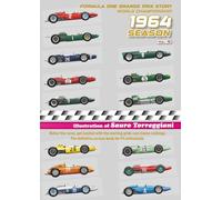 1964 Season Formula One Grand Prix Story World Championship:: Relive the races, get excited with the starting grid cars teams rankings. The definitive picture book for F1 enthusiast