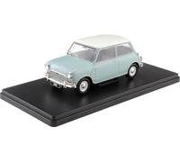 1965 Austin Mini Cooper S Azul/Blanco 1:24 WhiteBox 124183