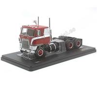 1965 Cabeza Tractora International Transtar COE Rojo/Blanco 1:43 IXO Models TR21