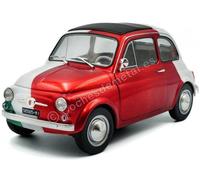 1965 Fiat 500 Tributo a Italia Tricolor 1:18 Solido S1801409