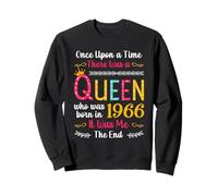 1966 Birthday Queen Girls Women Born in 1966 Sudadera
