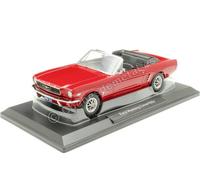 1966 Ford Mustang Convertible Rojo Bengala 1:18 Norev 182810