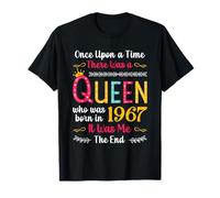 1967 Birthday Queen Girls Women Born in 1967 Camiseta