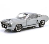 1967 Ford Mustang Shelby GT500 Eleanor "60 Segundos" Gris Metalizado/Negro 1:12