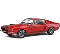 1967 Ford Shelby Mustang GT500 Rojo Burdeos 1:18 Solido S1802909