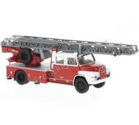 1967 MAN 520 H DLK 30 Camión de Bomberos de Hesse Rojo/Blanco 1:87 (H0) Brekina